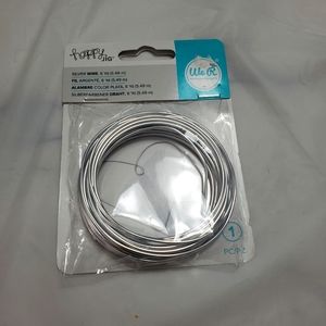 NEW Happy Jig Silver Wire Never Used Still In Package 6 Yards